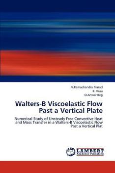 Paperback Walters-B Viscoelastic Flow Past a Vertical Plate Book