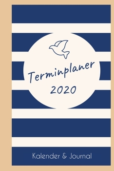 Paperback Terminplaner 2020: Wochen- und Monatsplaner mit Punkteraster, Inhaltsverzeichnis und 50 extra Seiten f?r Notizen oder Journaling, ca. A5 [German] Book