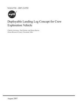 Paperback Deployable Landing Leg Concept for Crew Exploration Vehicle Book