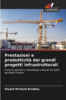 Prestazioni e produttività dei grandi progetti infrastrutturali: Processi operativi e metodologie utilizzati nei paesi del Medio Oriente (Italian Edition)