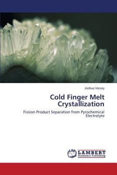 Paperback Cold Finger Melt Crystallization Book