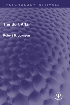 Hardcover The Burt Affair Book