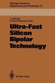 Paperback Ultra-Fast Silicon Bipolar Technology Book