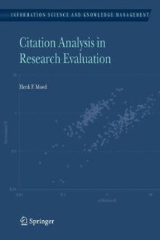 Paperback Citation Analysis in Research Evaluation Book