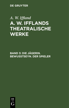 Hardcover Die Jägerin. Bewußtseyn. Der Spieler [German] Book
