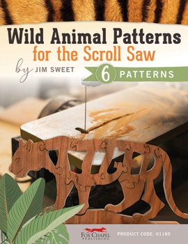 Paperback Wild Animal Patterns for the Scroll Saw Book
