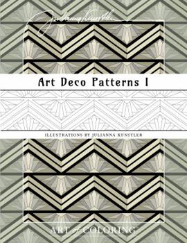 Paperback Art Deco Patterns 1: Art of Coloring. Coloring book