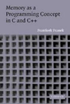 Hardcover Memory Program Concept C and C++ Book