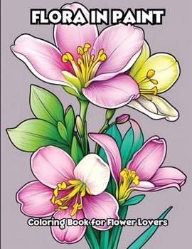 Flora in Paint: Coloring Book for Flower Lovers
