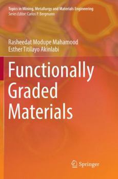 Paperback Functionally Graded Materials Book