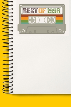 Best Of 1998 Made In 1998 Vintage 1998 Birthday Gift A beautiful personalized: Lined Notebook / Journal Gift, Notebook for 1998,120 Pages, 6 x 9 ... Family Notebook,Customized Journal, The Dia