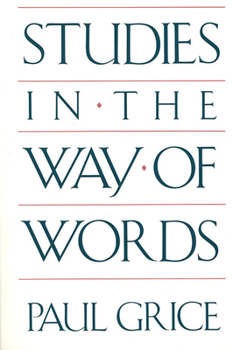 Paperback Studies in the Way of Words Book