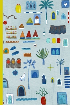 Weekly Planner: A Week to View Diary and Organizer - Sunday Start with Morocco Sketch Cover Art