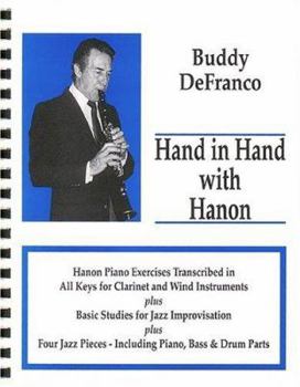 Plastic Comb Buddy DeFranco - Hand in Hand with Hanon Book