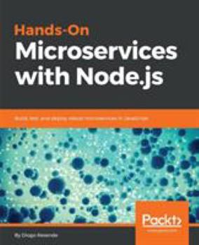 Paperback Hands-On Microservices with Node.js Book