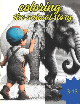 Paperback coloring: the animal story Book