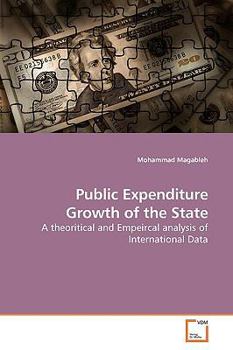 Paperback Public Expenditure Growth of the State Book