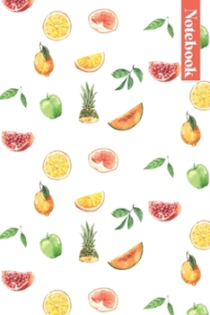 Paperback Pattern design of fruits: notebook Book