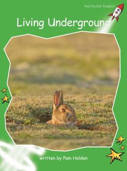 Living Underground - Book  of the Red Rocket Readers
