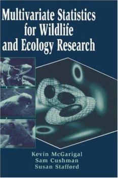 Hardcover Multivariate Statistics for Wildlife and Ecology Research Book