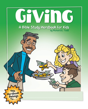 Paperback Giving: A Bible Study Wordbook for Kids Book