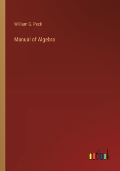 Paperback Manual of Algebra Book