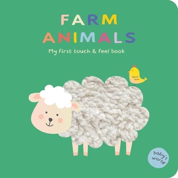 Board book Farm Animals: My First Touch & Feel Book: Board Book with Touch and Feel Elements Book