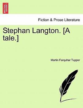 Paperback Stephan Langton. [A Tale.] Book