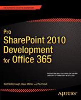 Paperback Pro SharePoint 2010 Development for Office 365 Book