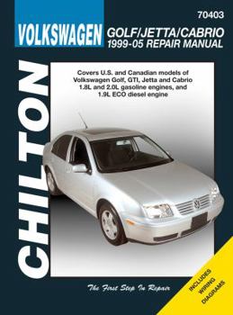 Paperback Chilton's Volkswagon Golf/Jetta 1995-05 Repair Manual Book