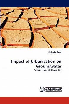 Paperback Impact of Urbanization on Groundwater Book
