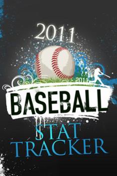 Paperback Baseball Stat Tracker Book