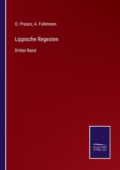 Paperback Lippische Regesten: Dritter Band [German] Book