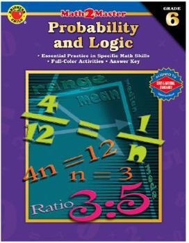 Paperback Probability and Logic: Grade 6 Book