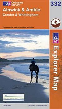 Alnwick and Amble, Craster and Whittingham (Explorer Maps) 332