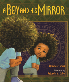 Library Binding Boy and His Mirror Book