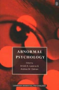 Abnormal Psychology (Longman Essential Psychology) - Book  of the Longman Essential Psychology