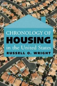Paperback Chronology of Housing in the United States Book