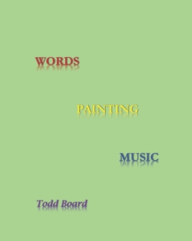 Paperback Words Painting Music Book
