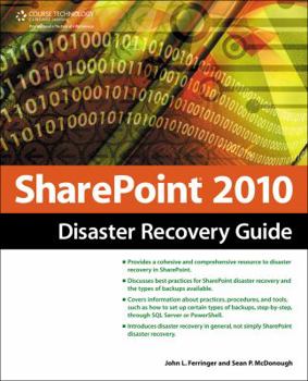 Paperback Sharepoint 2010 Disaster Recovery Guide Book