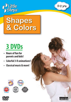 DVD Little Steps: Shapes & Colors Book