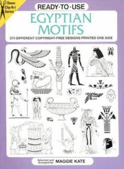 Paperback Ready-To-Use Egyptian Motifs Book