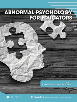 Hardcover Abnormal Psychology for Educators Book