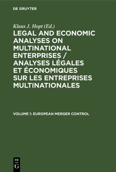 European Merger Control (English and French Edition)
