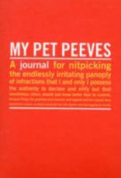 Notebook Knock Knock Mini Inner Truth Journal, Pet Peeves Book