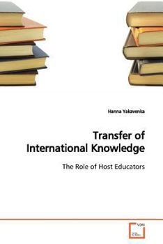 Paperback Transfer of International Knowledge Book
