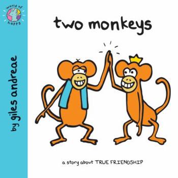 Two Monkeys - Book  of the World Of Happy