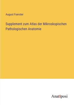 Paperback Supplement zum Atlas der Mikroskopischen Pathologischen Anatomie [German] Book
