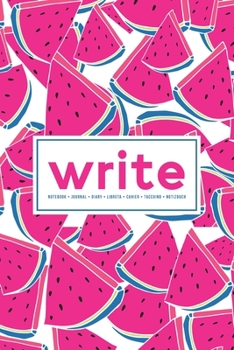 Paperback Write: Notebook - Journal - Diary- Libreta - Cahier - Taccuino - Notizbuch: 110 Pages for Writing, Drawing, Sketching & Organ Book