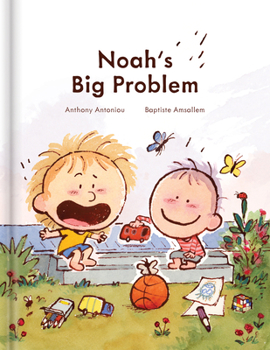 Hardcover Noah's Big Problem: A Heartwarming Story of Sibling Bonding and Neurodiversity - Autism Books for Kids Ages 5-9 Book